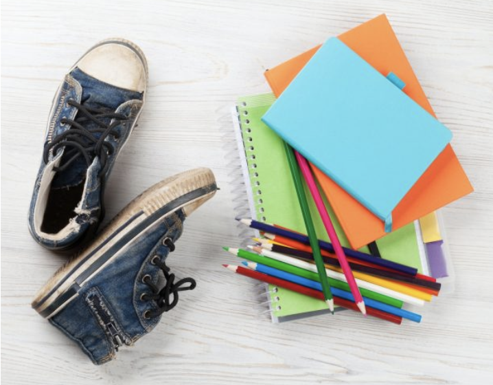 Red Apple School Supplies and Happy Feet Program