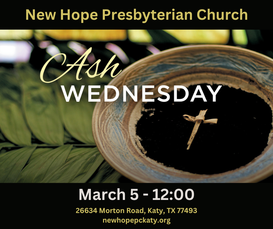 Image of cross drawn into bowl of ashes on top of Palm Leaf